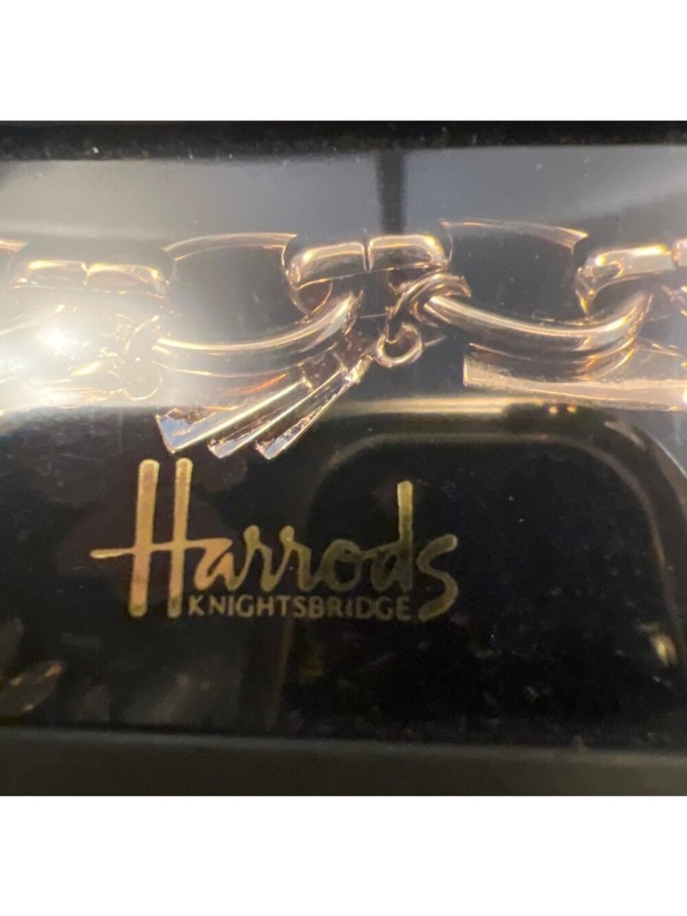 Harrods London Shop Till You Drop Charm Bracelet never worn in original box - Picture 6 of 7